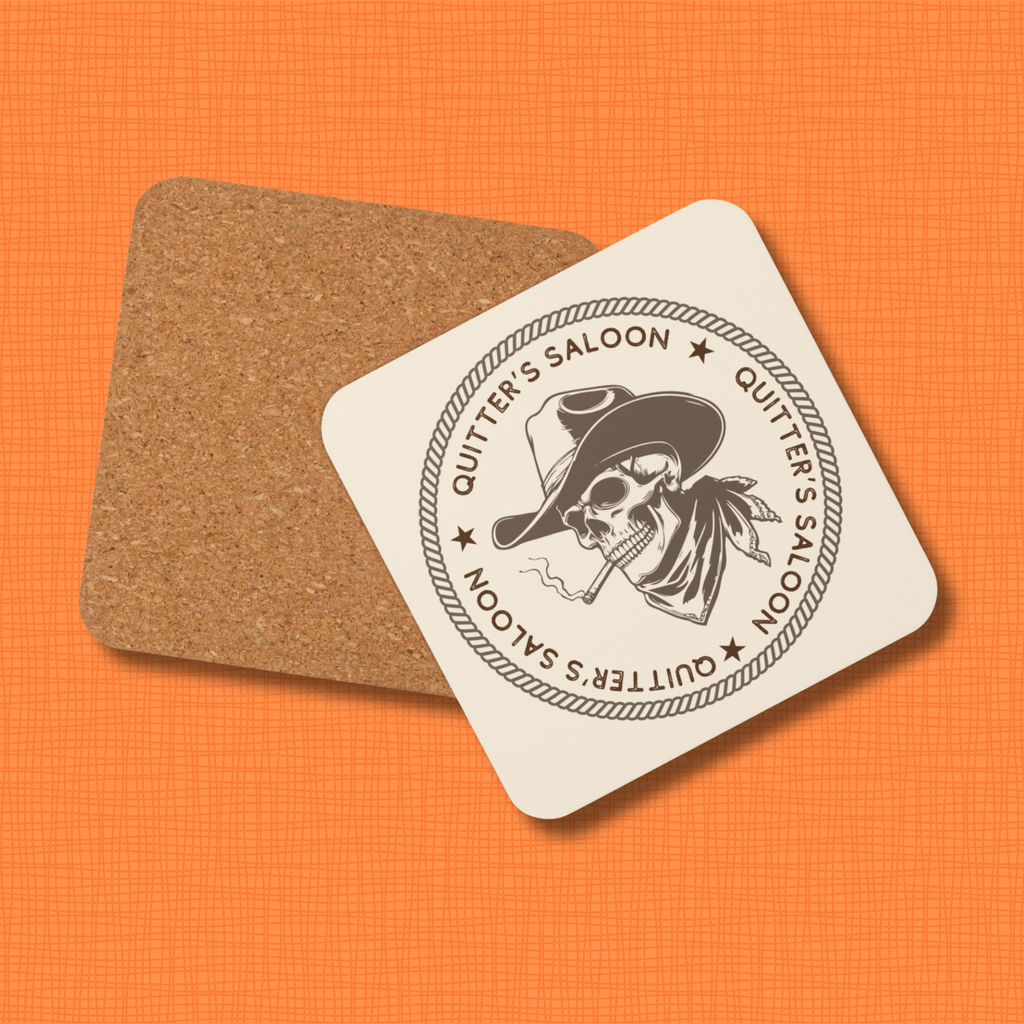Quitter's Saloon Coaster