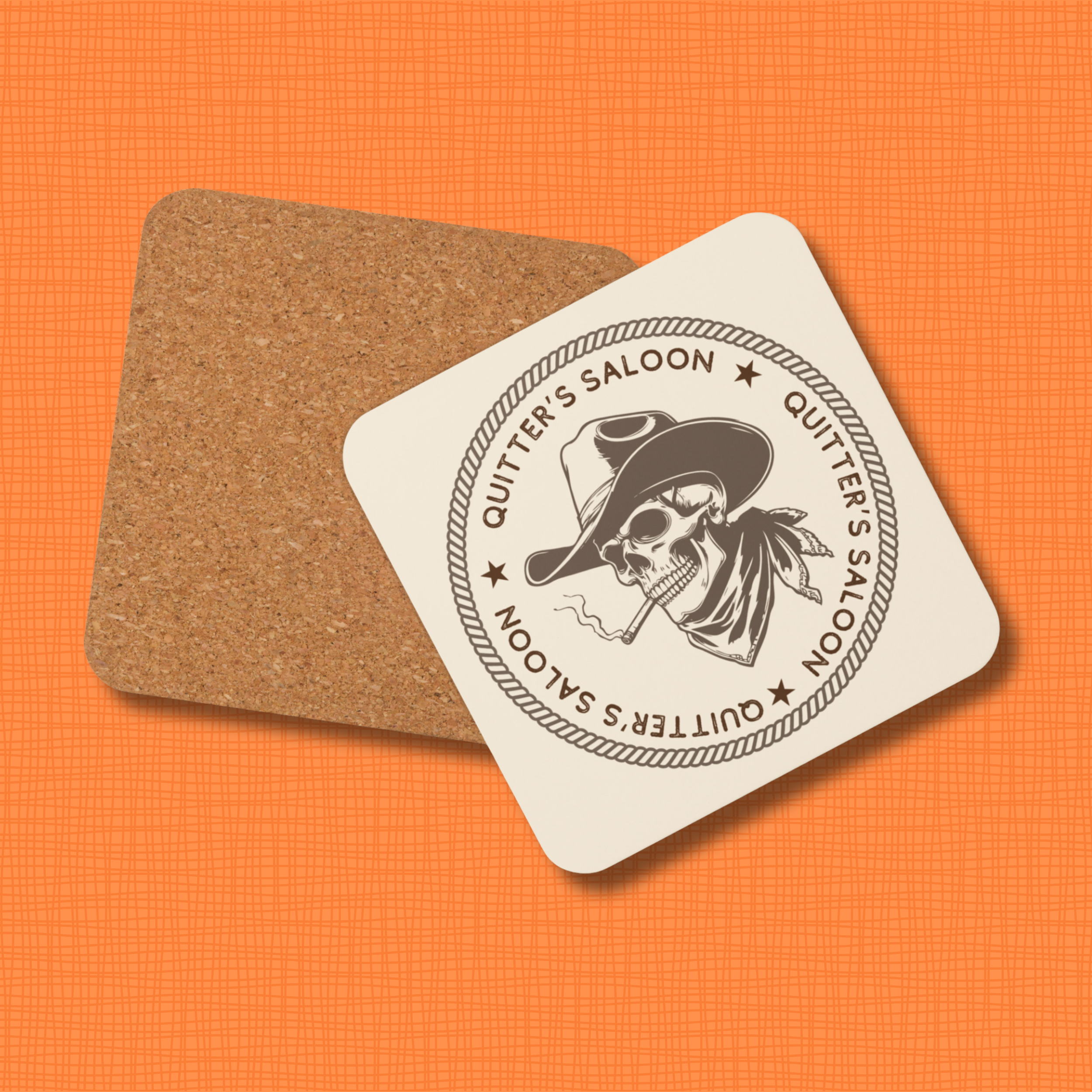 Quitter's Saloon Coaster