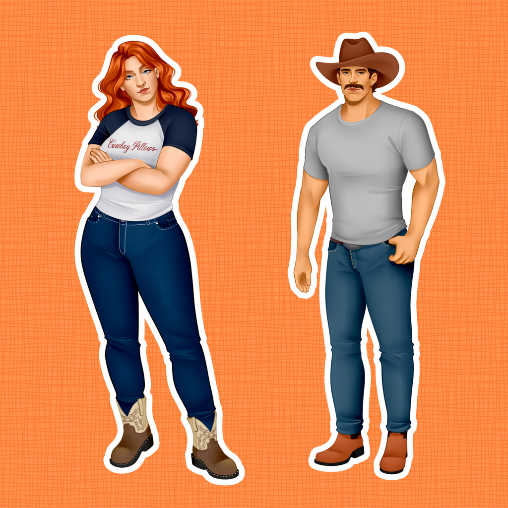 Austin & Maddox Stickers