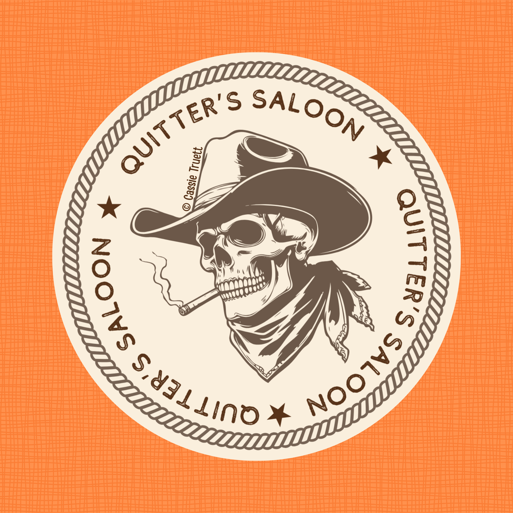 Quitter's Saloon Sticker