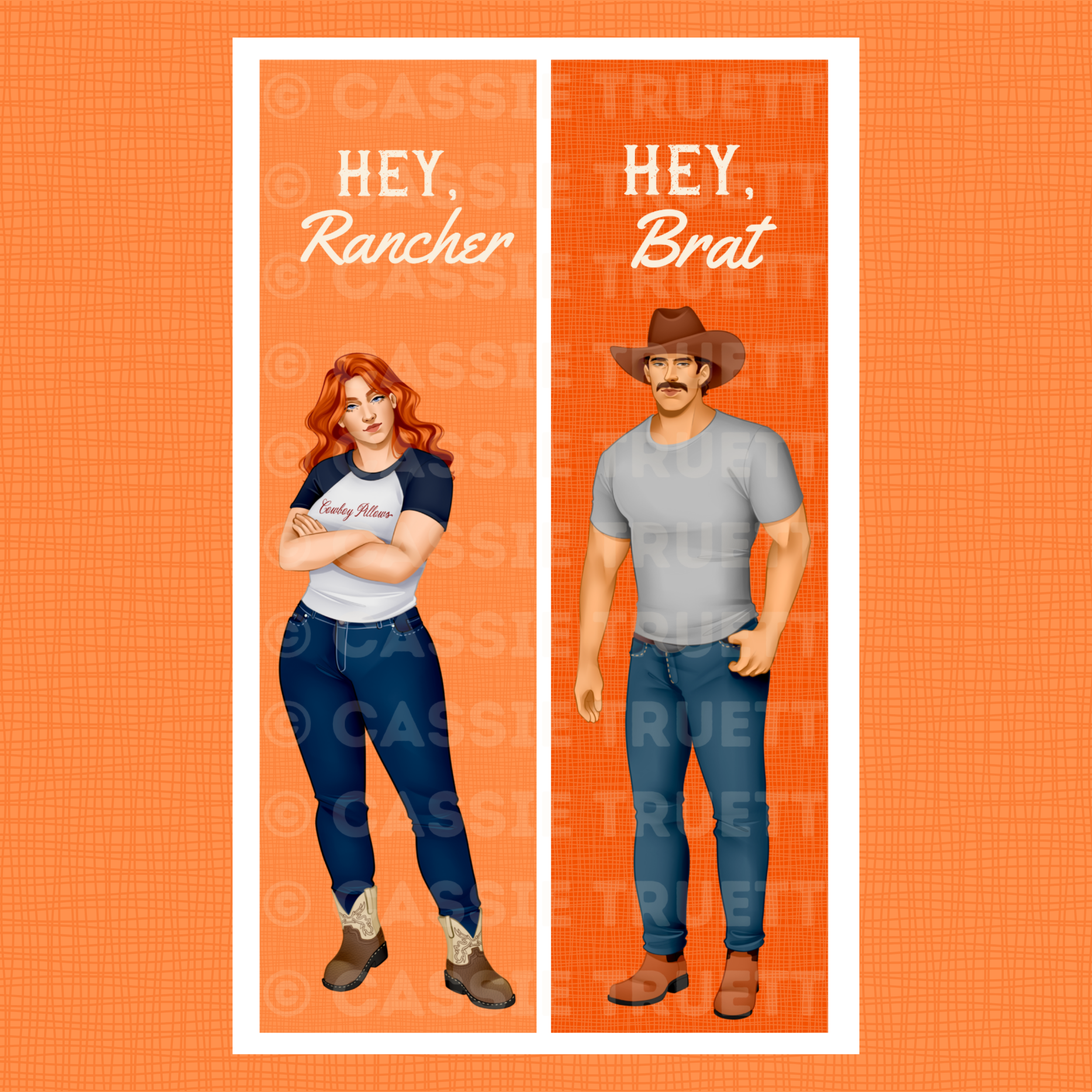 Austin & Maddox Nickname Reversible Bookmark